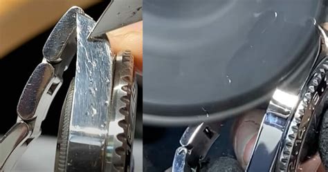 rolex uhrenglas polieren|how to remove scratches from rolex.